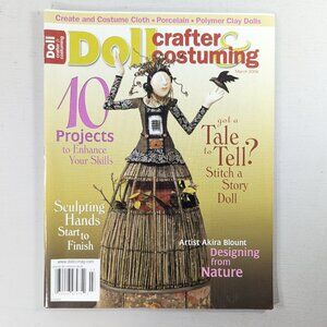 Doll crafter and costuming magazine MARCH 2006, doll making magazine